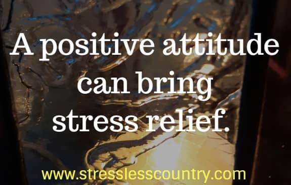 positive stress relief quotes