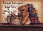 The heart that loves