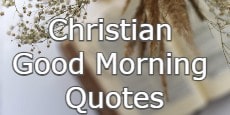 Christian Good Morning Quotes