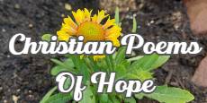 Christian Poems Of Hope