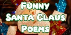 Funny Santa Claus Poems