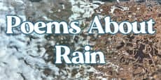 poems about rain