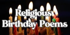 Religious Birthday Poems