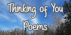thinking of you poems
