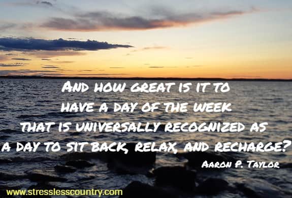 recharge yourself and relax quotes