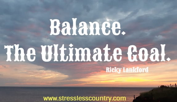 living a balanced life quotes