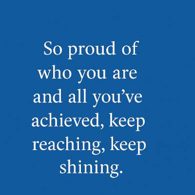 No matter how far you go, always remember—you carry our love and belief in you every step of the way.