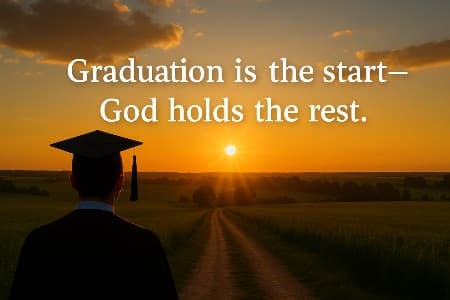 Graduation is the start—God holds the rest
