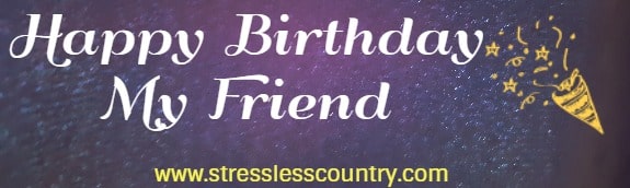 Happy Birthday My Friend