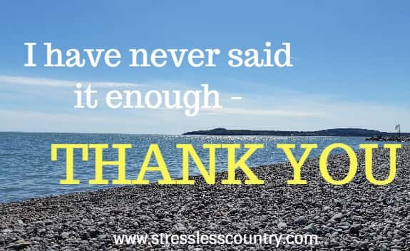 I have never said it enough - Thank You