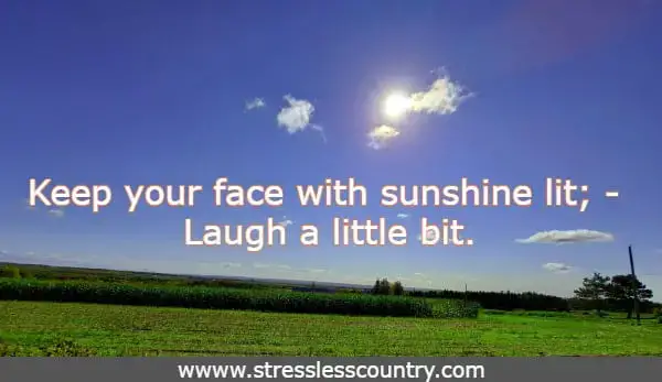 you laughed and laughed and laughed poem analysis