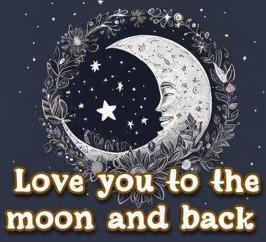 love you to the moon and back