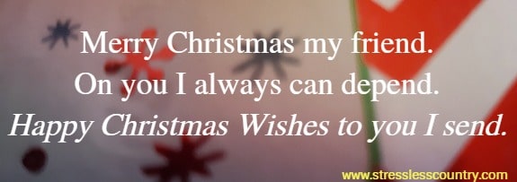 Christmas Wishes for Friends