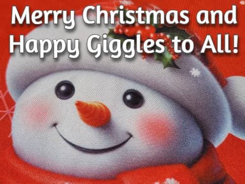 Merry Christmas and Happy Giggles to All!