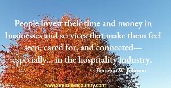 People invest their time and money in businesses and services that make them feel seen, cared for, and connected—especially... in the hospitality industry.