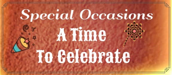 special occasion a time to celebrate