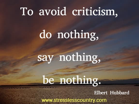 encouraging criticism quotes
