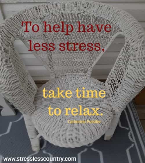 relax quotes to destress yourself