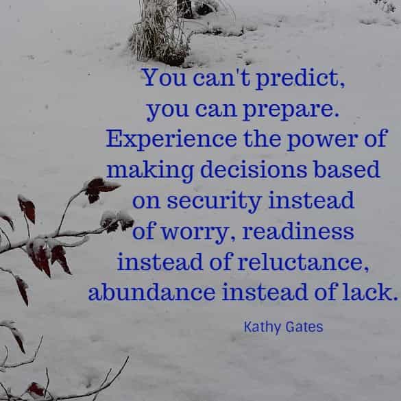 You can't predict, you can prepare. Experience the power of making decisions...