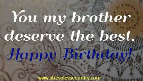 Happy Birthday Brother Poems Happy Birthday To My Brother, 9 Short Poems