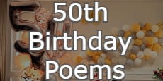 50th birthday poems