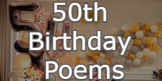 50th Birthday Poems