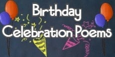 birthday celebration poems