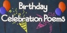 Birthday Celebration Poems