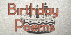 Birthday Poems