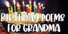 Birthday Poems for Grandma