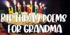 Birthday Poems For Grandma