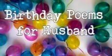 Birthday Poems For Husband