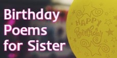 Birthday Poems About Sisters