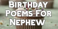 Birthday Poems For Nephew