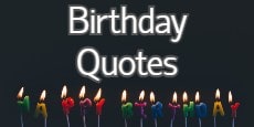 Birthday Quotes 