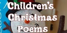 Children's Christmas Poems