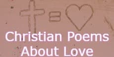 Christian Poems About Love