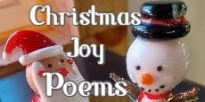 Christmas Joy poems