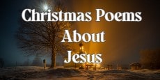 Christmas poems about Jesus