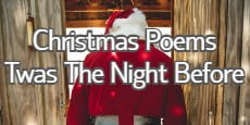 Christmas Poems Twas The Night Before
