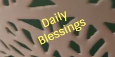 daily blessings