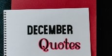 December Quotes