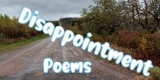 Disaapointmnet Poems