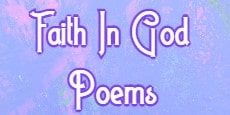 faith in God poems