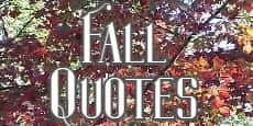 fall quotes