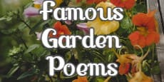 Famous Garden Poems