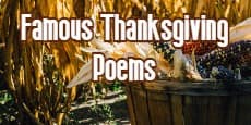 famous thanksgiving poems