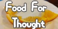 Food For Thought