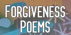 forgiveness poems