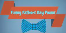 funny fathers day poems